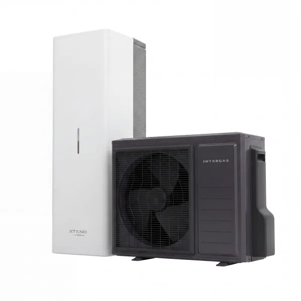 Intergas Xtend Cool Grey hybride warmtepomp 5 kW (grijs)