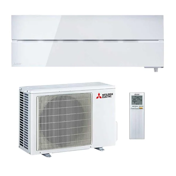 Mitsubishi Electric Diamond MSZ-LN single split airco: binnenunit, buitenunit en afstandsbediening